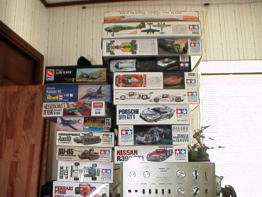 The kits on the PC rack