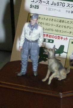 HASEGAWA 1/32 Ju87G figure in first lot only