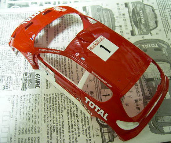 TAMIYA 1/24 PEUGEOT 206 WRC 2003