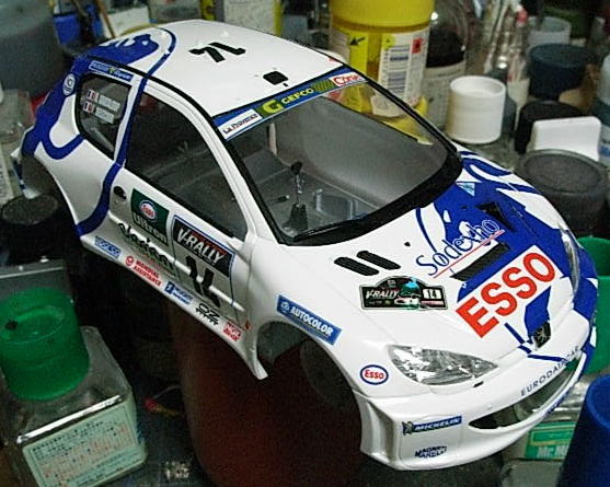 TAMIYA�@1/24�@PEUGEOT206�@WRC