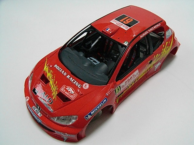 TAMIYA 1/24 PEUGEOT 206 WRC BOZIAN RACING