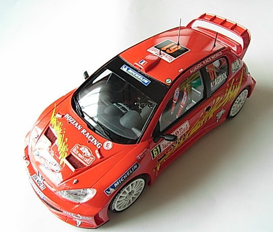 TAMIYA 1/24 PEUGEOT 206 WRC BOZIAN RACING