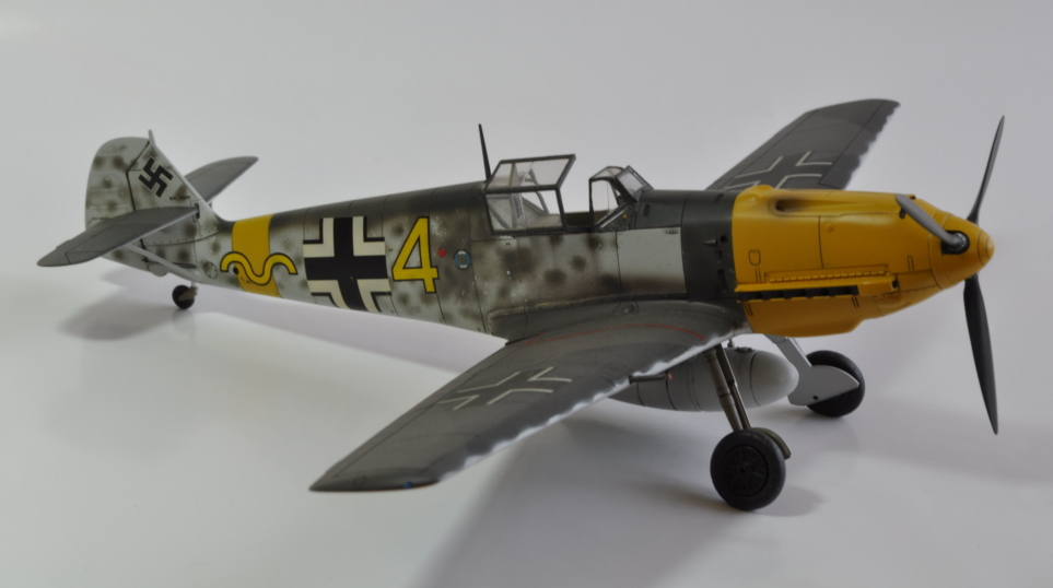 TAMIYA 1/48 Bf109E-4/7 Hermann Graf of 9./JG52 piloted  in Russia in 1941