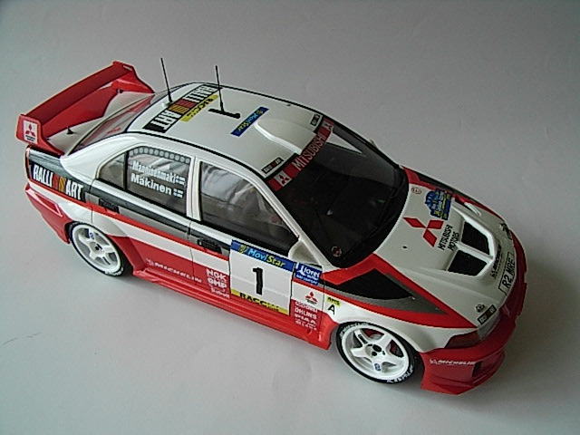 TAMIYA 1/24 LANCER EVOLUTION V WRC