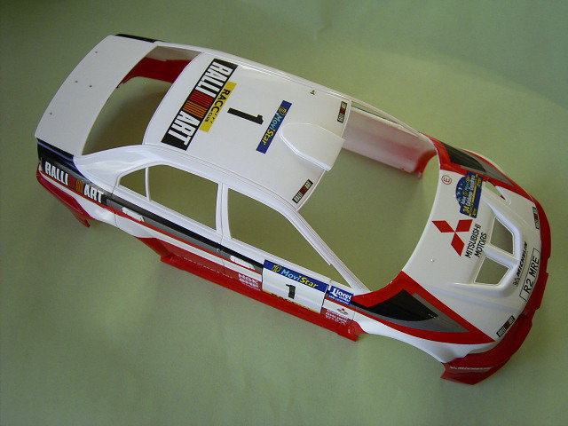 TAMIYA 1/24 LANCER EVOLUTION V WRC