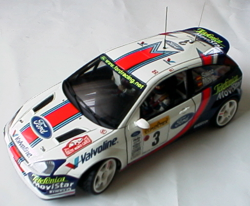 TAMIYA 1/24 FORD FOCUS RS WRC 01