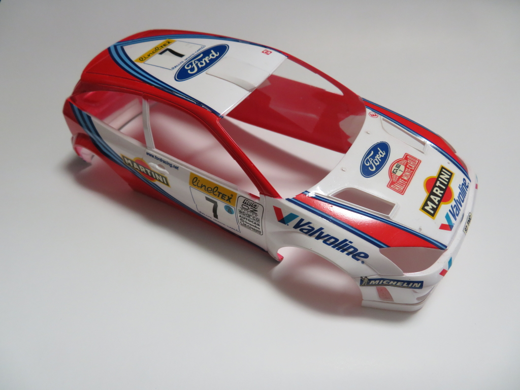 タミヤ 1/24フォードフォーカスWRC