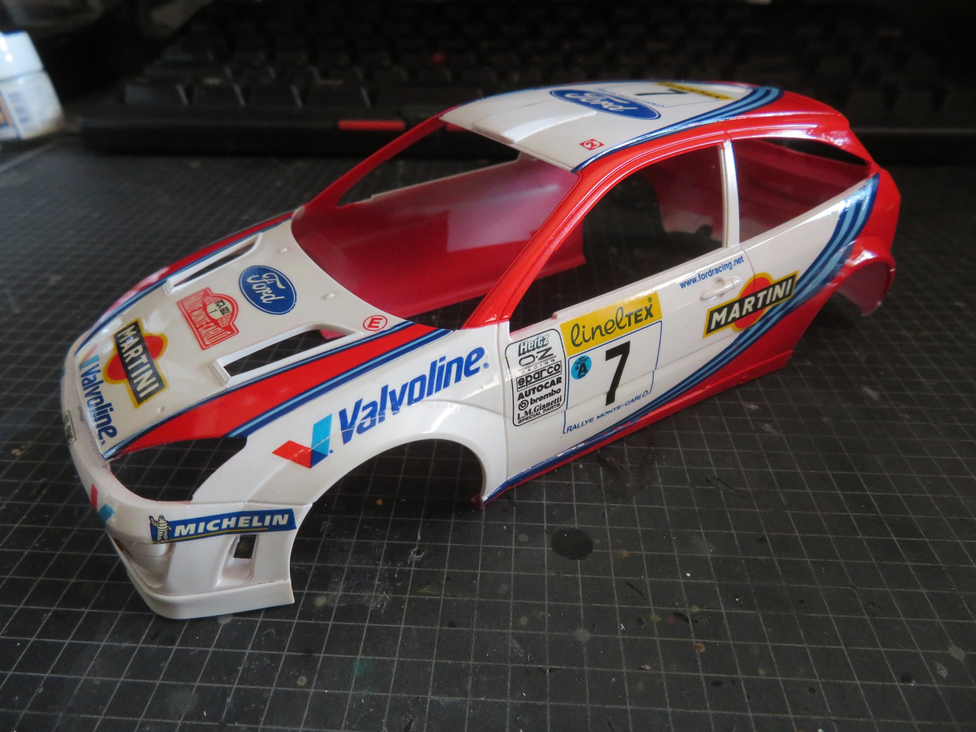 タミヤ 1/24フォードフォーカスWRC