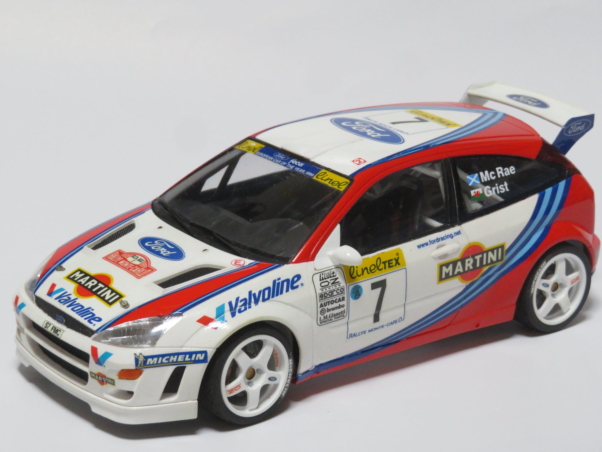 タミヤ 1/24フォードフォーカスWRC