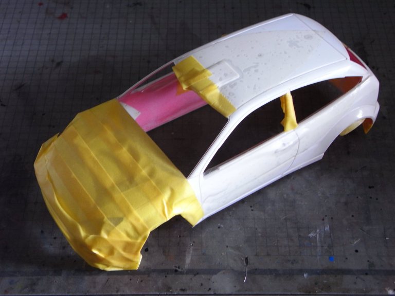 タミヤ 1/24フォードフォーカスWRC