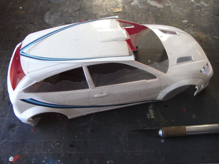 タミヤ 1/24フォードフォーカスWRC