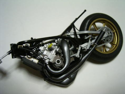 TAMIYA�@1/12�@YAMAHA YZR500 G.P RACER