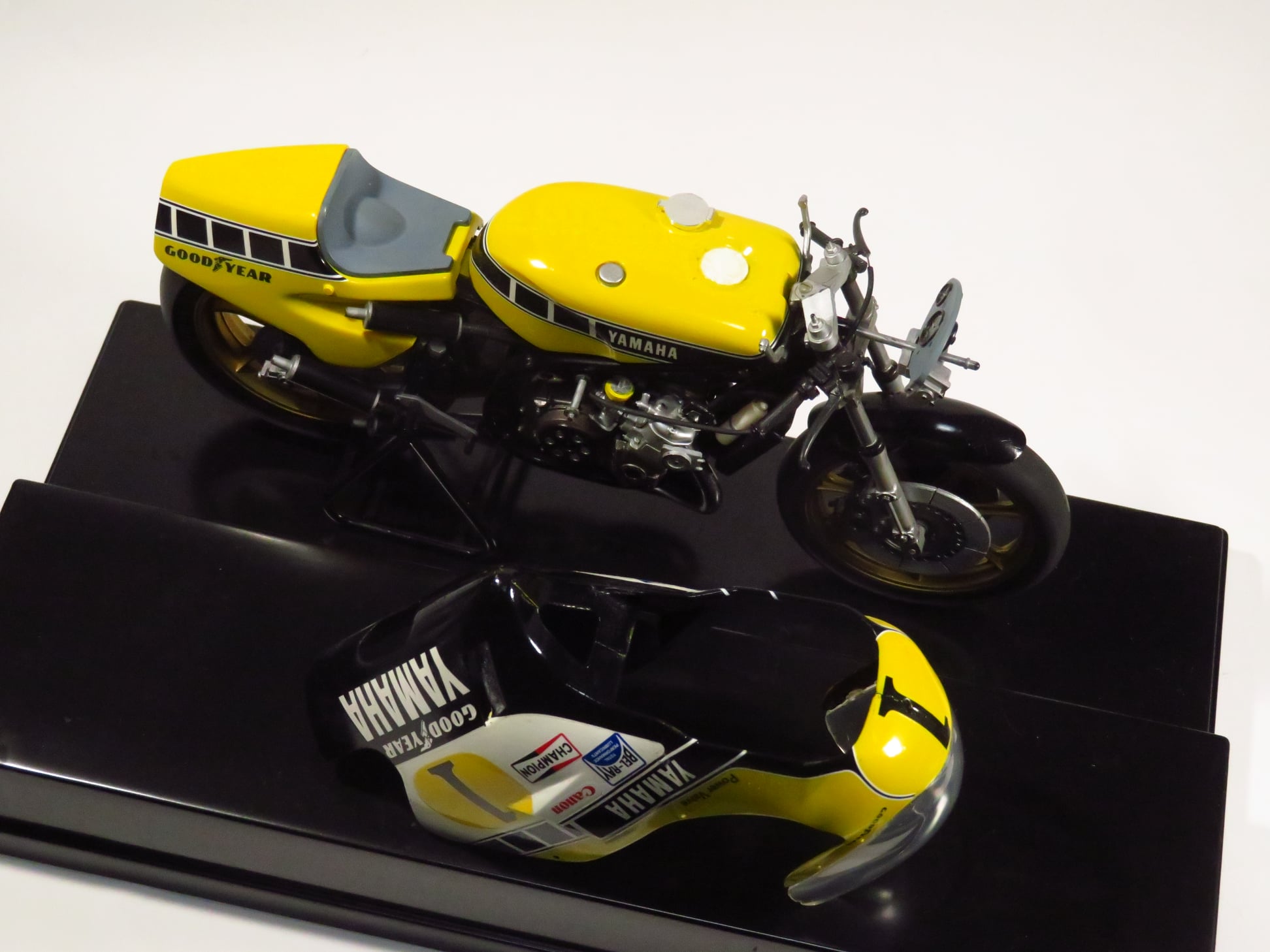 TAMIYA�@1/12�@YAMAHA YZR500 G.P RACER