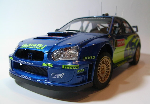 TAMIYA 1/24 SUBARU IMPREZA WRC 2004 RALLY JAPAN
