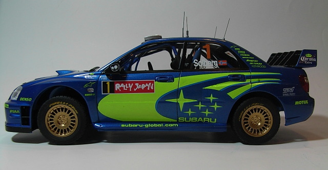 TAMIYA 1/24 SUBARU IMPREZA WRC 2004 RALLY JAPAN