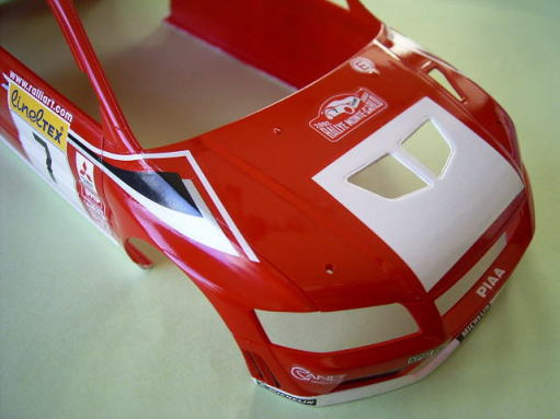 TAMIYA 1/24 MITSUBISHI LANCER EVOLUTION VII WRC