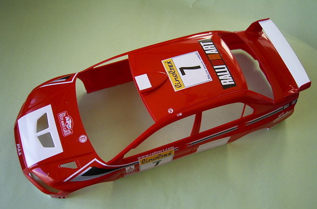 TAMIYA 1/24 MITSUBISHI LANCER EVOLUTION VII WRC