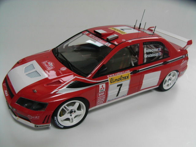 TAMIYA 1/24 MITSUBISHI LANCER EVOLUTION VII WRC