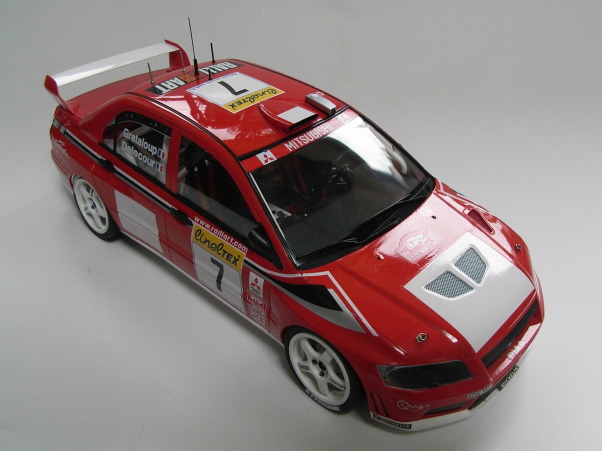 TAMIYA 1/24 MITSUBISHI LANCER EVOLUTION VII WRC