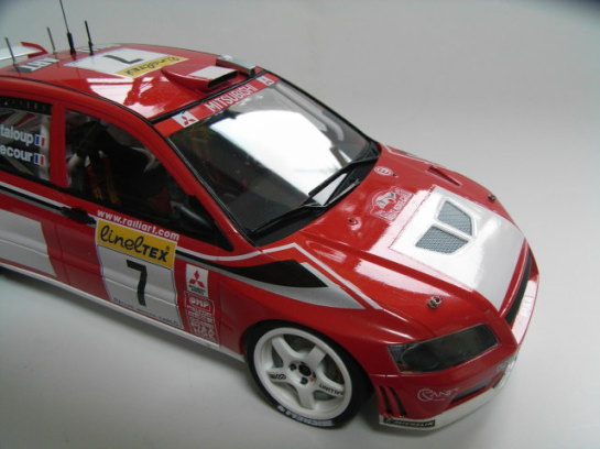 TAMIYA 1/24 MITSUBISHI LANCER EVOLUTION VII WRC